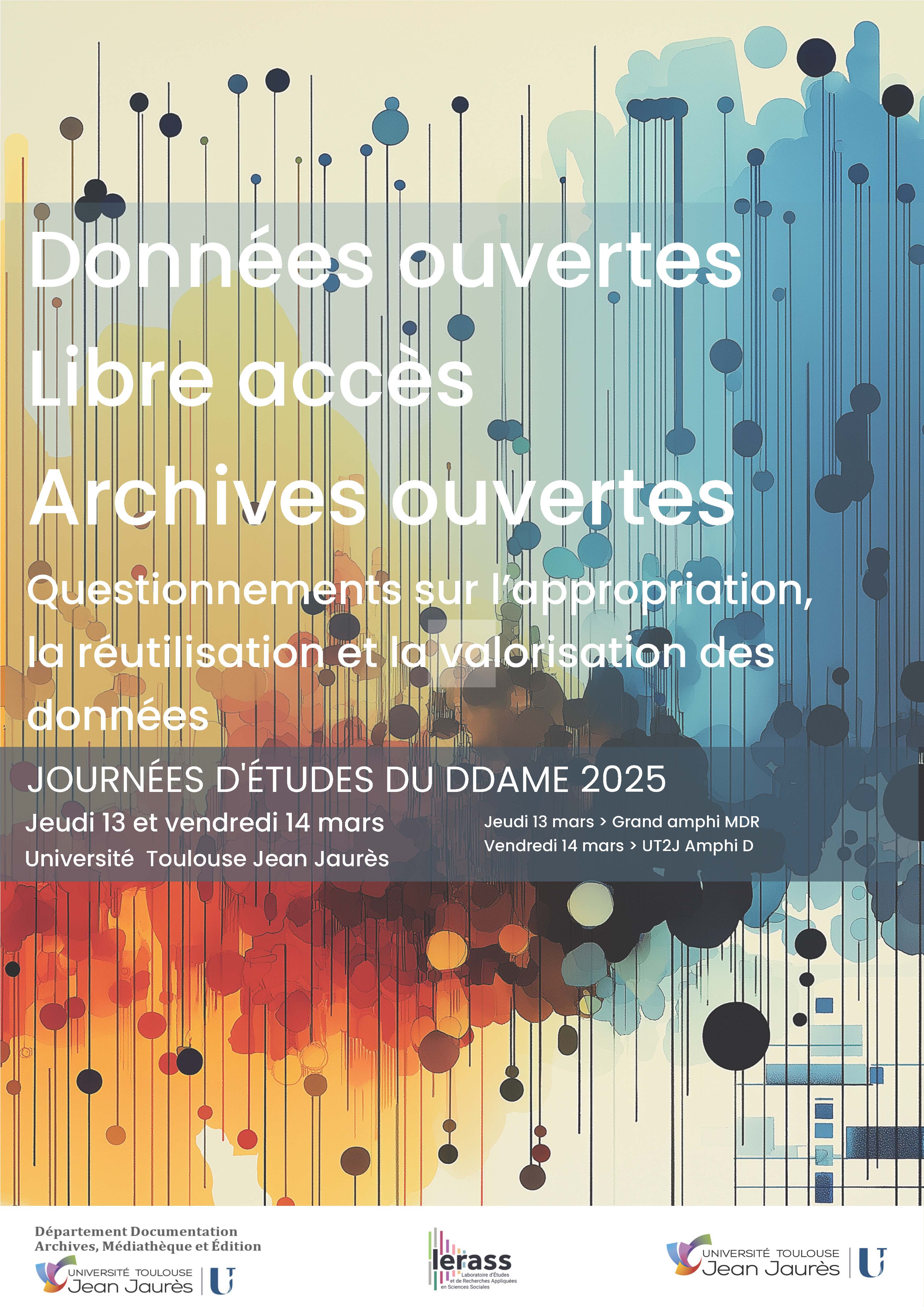 Données ouvertes, Livre accès, Archives ouvertes